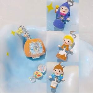 New Sterling Silver Disney Princess Cinderella Polly Pocket Inspired Charms